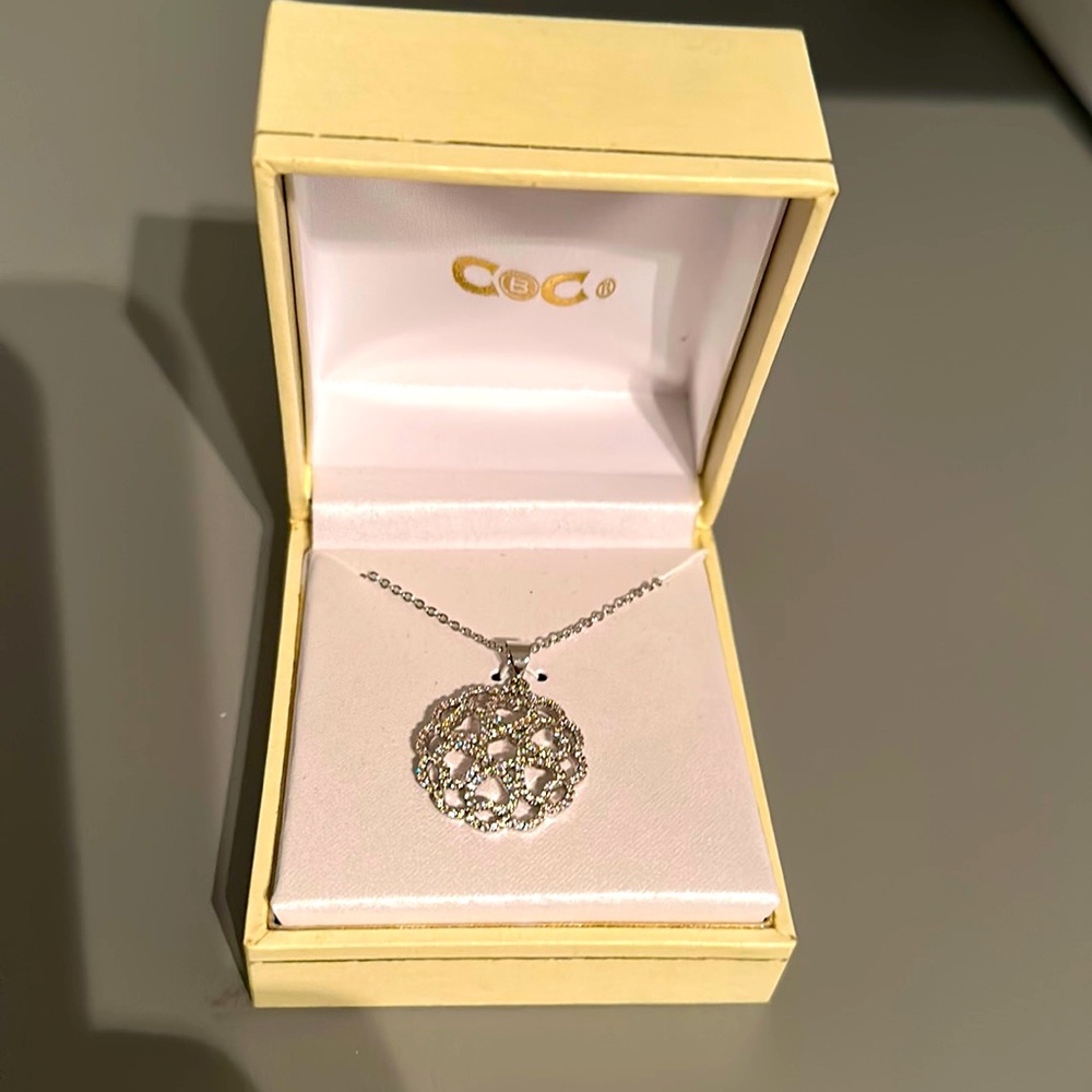 Beautiful silver necklace